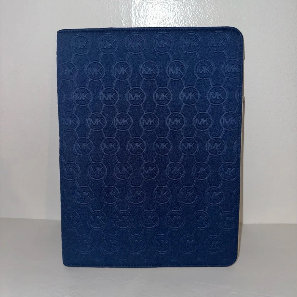 Michael Kors Padded flip over foldable IPad sleeve in purple